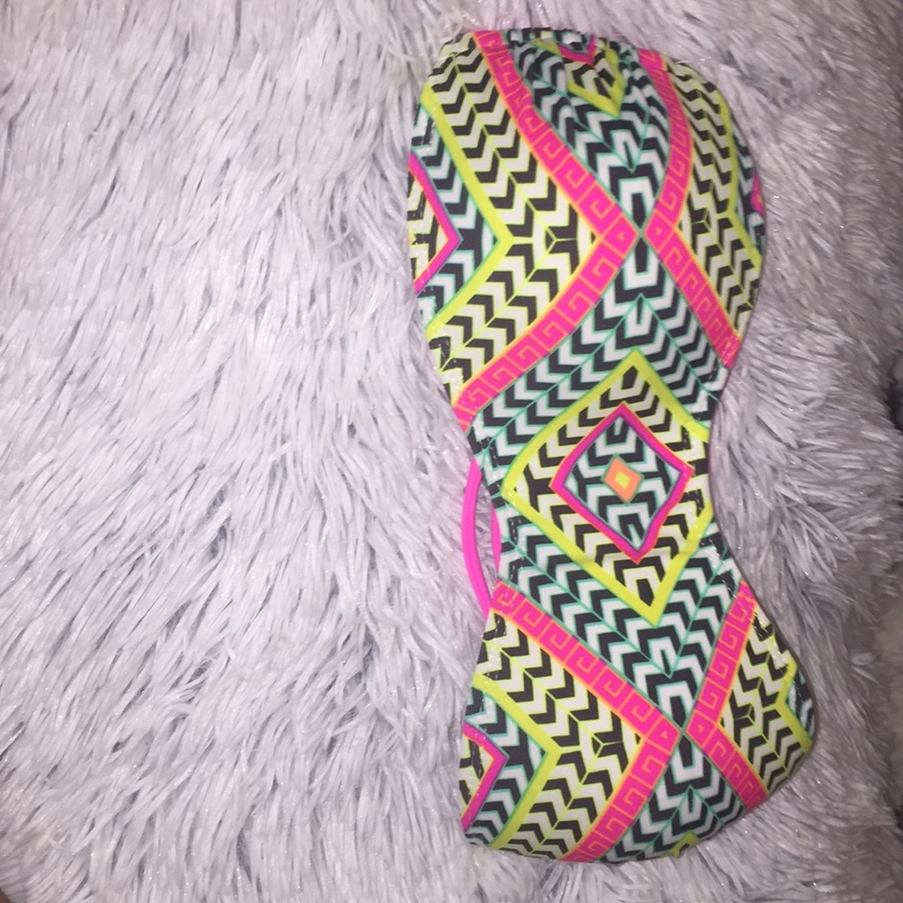 neon swimsuit